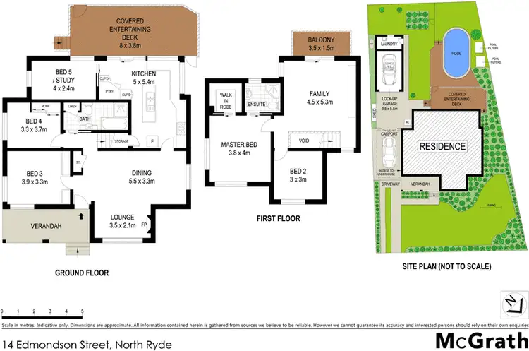 Floorplan of Homely house listing, 14 Edmondson Street, North Ryde NSW 2113