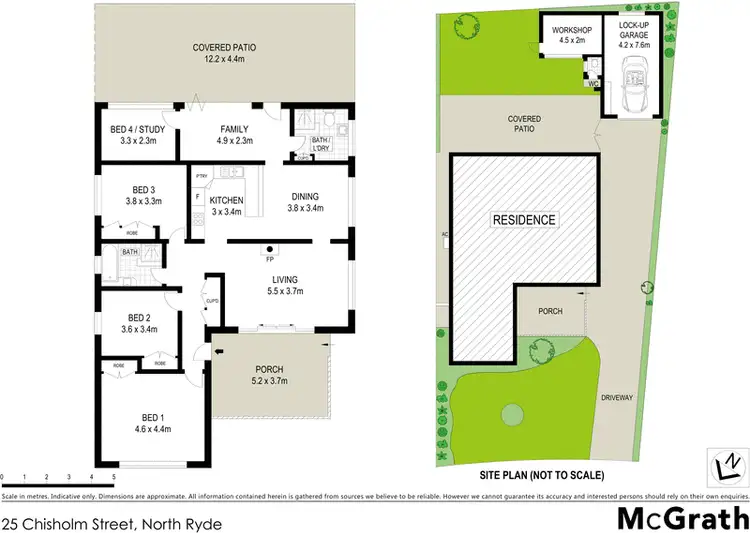 Floorplan of Homely house listing, 25 Chisholm Street, North Ryde NSW 2113