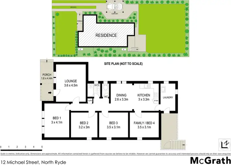 Floorplan of Homely house listing, 12 Michael Street, North Ryde NSW 2113