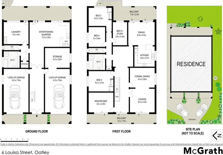 Floorplan of Homely house listing, 6 Louisa Street, Oatley NSW 2223