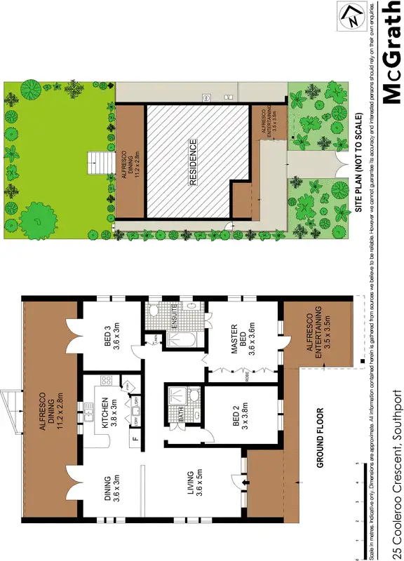 Floorplan of Homely house listing, 25 Cooleroo Crescent, Southport QLD 4215