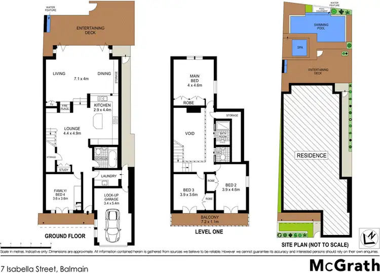 Floorplan of Homely house listing, 7 Isabella Street, Balmain NSW 2041