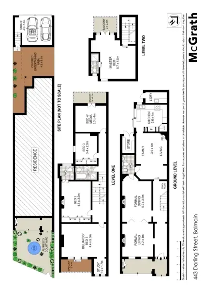 Floorplan of Homely house listing, 443 Darling Street, Balmain NSW 2041