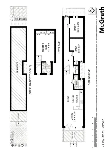 Floorplan of Homely house listing, 7 Clay Street, Balmain NSW 2041