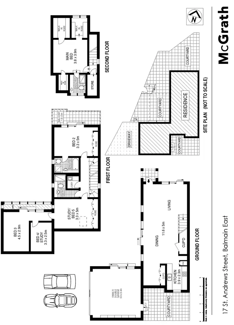 Floorplan of Homely house listing, 17 St Andrews Street, Balmain NSW 2041