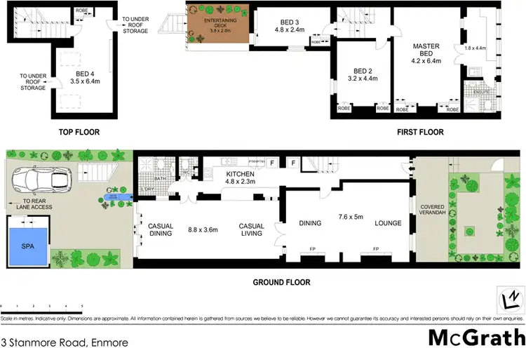 Floorplan of Homely house listing, 3 Stanmore Road, Enmore NSW 2042