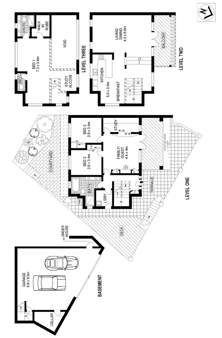 Floorplan of Homely house listing, 40 Wharf Road, Birchgrove NSW 2041