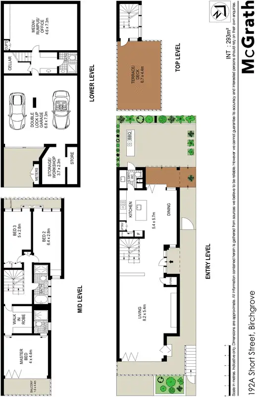 Floorplan of Homely house listing, 192A Short Street, Birchgrove NSW 2041