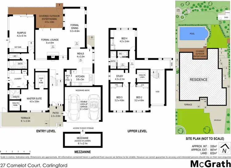 Floorplan of Homely house listing, 27 Camelot Court, Carlingford NSW 2118