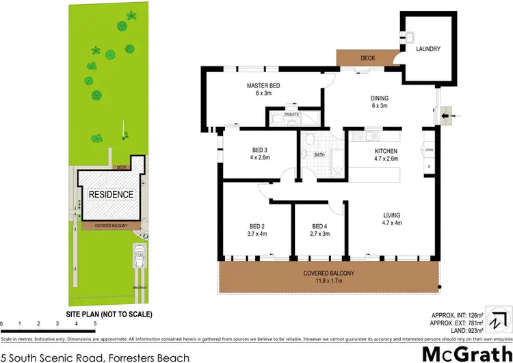 Floorplan of Homely house listing, 5 South Scenic Road, Forresters Beach NSW 2260