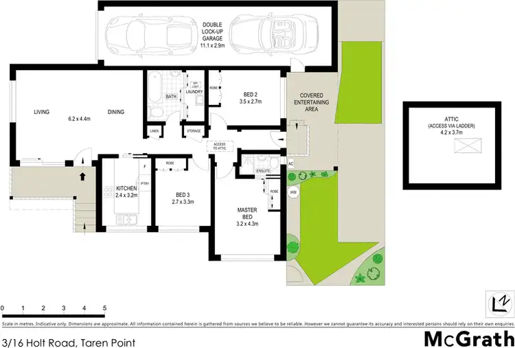 Floorplan of Homely villa listing, 3/16 Holt Road, Taren Point NSW 2229