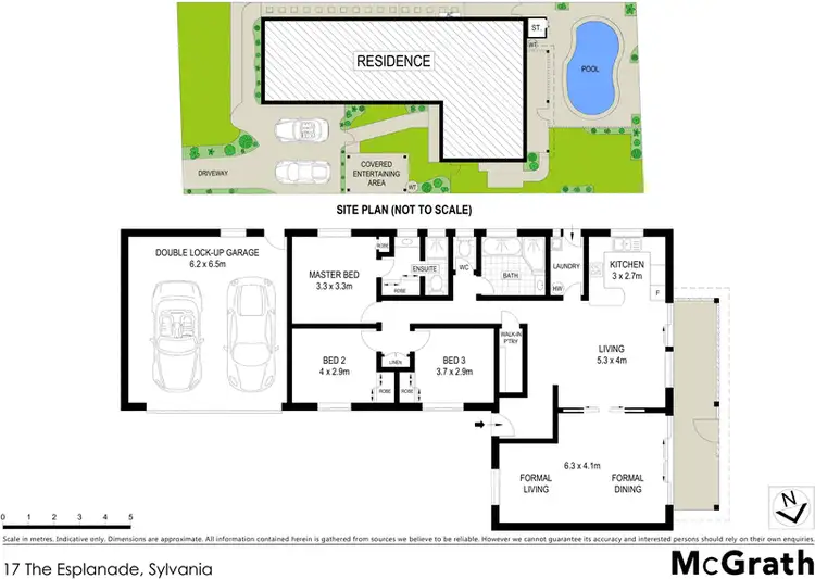 Floorplan of Homely house listing, 17 The Esplanade, Sylvania NSW 2224