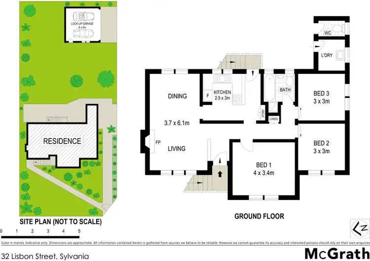 Floorplan of Homely house listing, 32 Lisbon Street, Sylvania NSW 2224