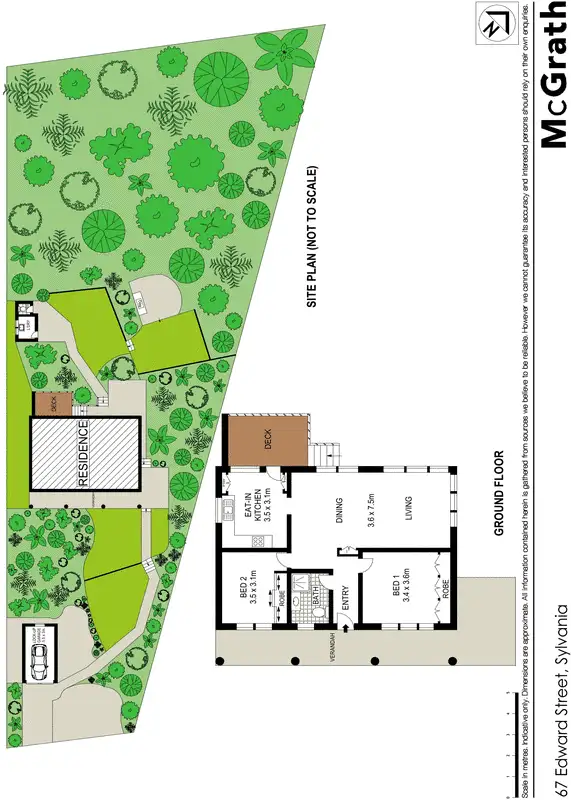 Floorplan of Homely house listing, 67 Edward Street, Sylvania NSW 2224