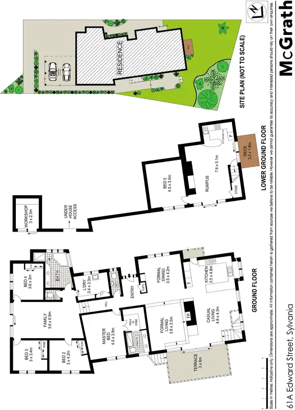 Floorplan of Homely house listing, 61A Edward Street, Sylvania NSW 2224