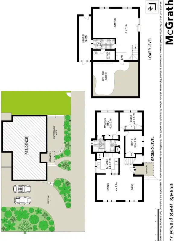Floorplan of Homely house listing, 77 Edward Street, Sylvania NSW 2224