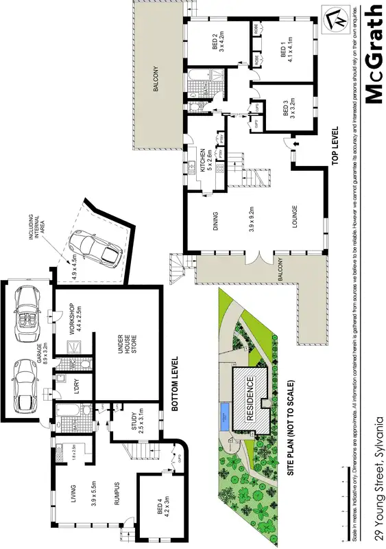 Floorplan of Homely house listing, 29 Young Street, Sylvania NSW 2224