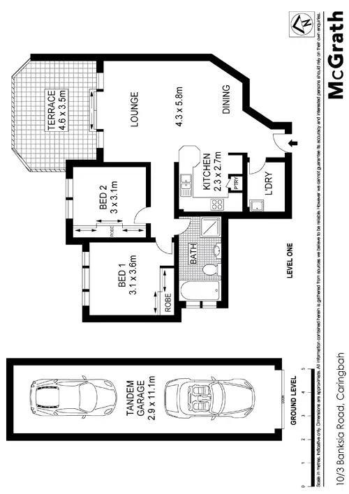 Floorplan of Homely apartment listing, 10/3 Banksia Road, Caringbah NSW 2229