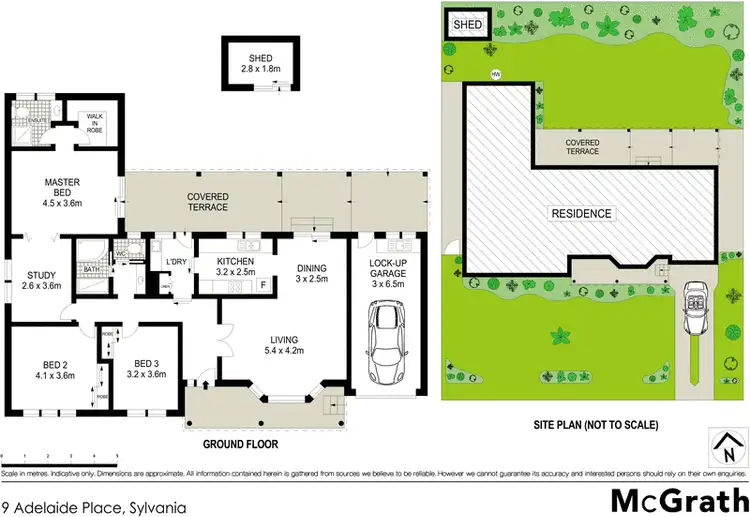Floorplan of Homely house listing, 9 Adelaide Place, Sylvania NSW 2224