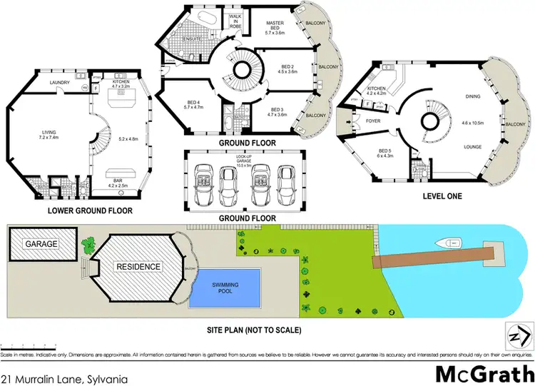 Floorplan of Homely house listing, 21 Murralin Lane, Sylvania NSW 2224