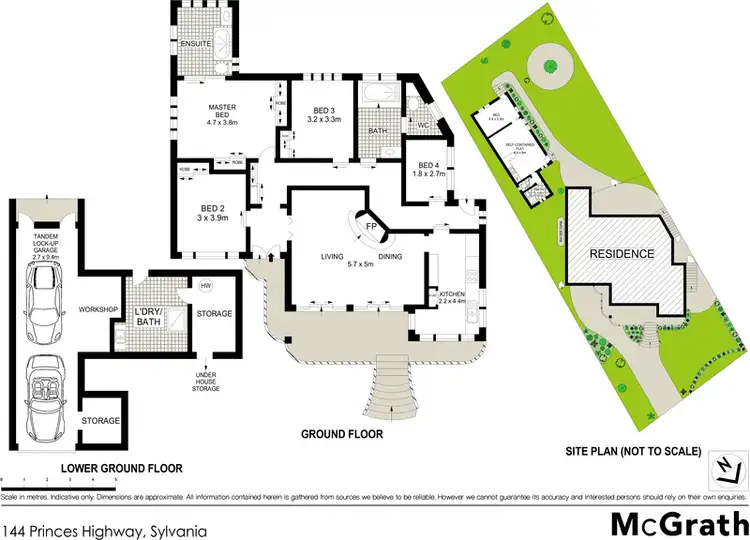 Floorplan of Homely house listing, 144 Princes Highway, Sylvania NSW 2224