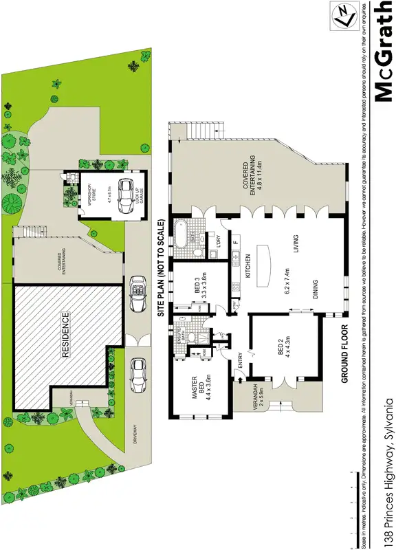 Floorplan of Homely house listing, 138 Princes Highway, Sylvania NSW 2224