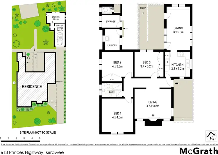 Floorplan of Homely house listing, 613 Princes Highway, Kirrawee NSW 2232