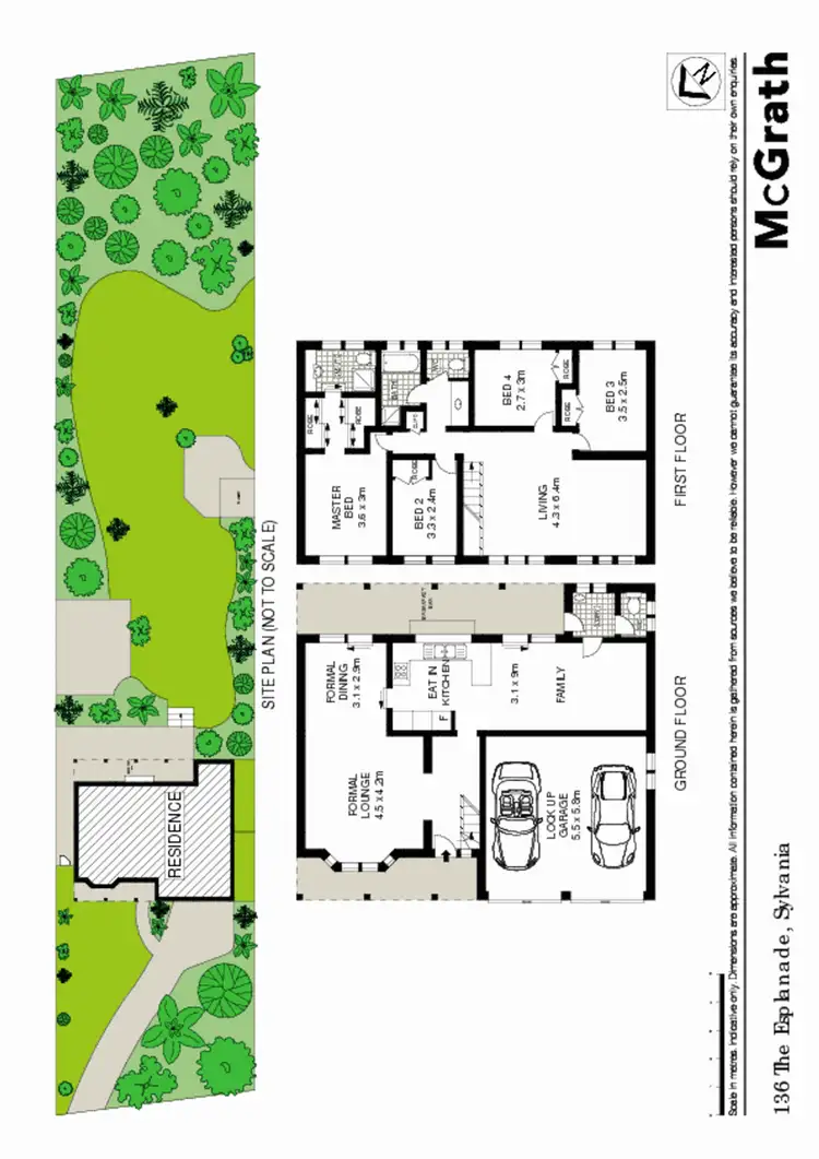 Floorplan of Homely house listing, 136 The Esplanade, Sylvania NSW 2224