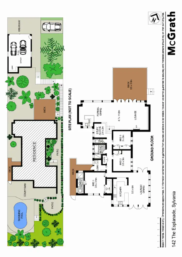 Floorplan of Homely house listing, 142 The Esplanade, Sylvania NSW 2224