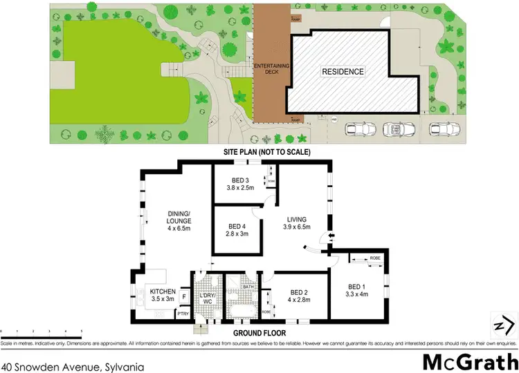 Floorplan of Homely house listing, 40 Snowden Avenue, Sylvania NSW 2224