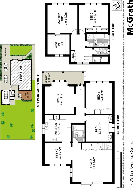 Floorplan of Homely house listing, 24 Walker Avenue, Gymea NSW 2227