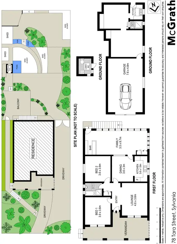 Floorplan of Homely house listing, 78 Tara Street, Sylvania NSW 2224