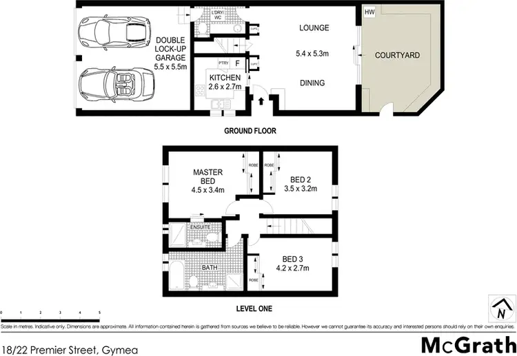 Floorplan of Homely townhouse listing, 18/22 Premier Street, Gymea NSW 2227