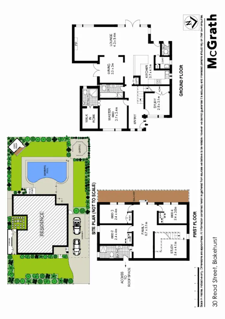 Floorplan of Homely house listing, 30 Read Street, Blakehurst NSW 2221