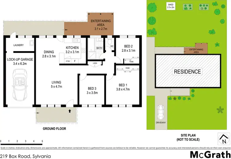 Floorplan of Homely house listing, 219 Box Road, Sylvania NSW 2224