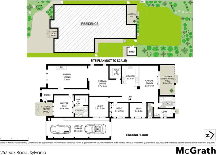 Floorplan of Homely house listing, 257 Box Road, Sylvania NSW 2224