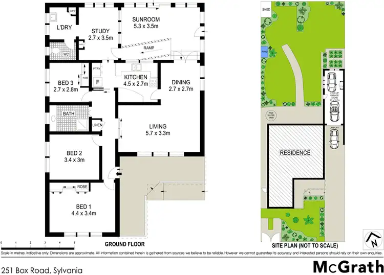 Floorplan of Homely house listing, 251 Box Road, Sylvania NSW 2224