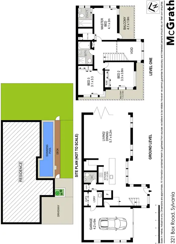 Floorplan of Homely house listing, 321 Box Road, Sylvania NSW 2224