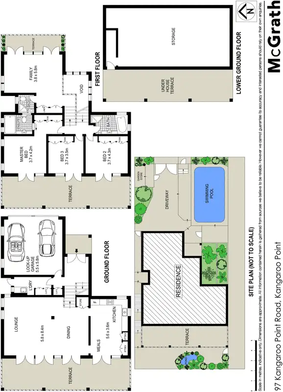 Floorplan of Homely house listing, 97 Kangaroo Point Road, Kangaroo Point NSW 2224