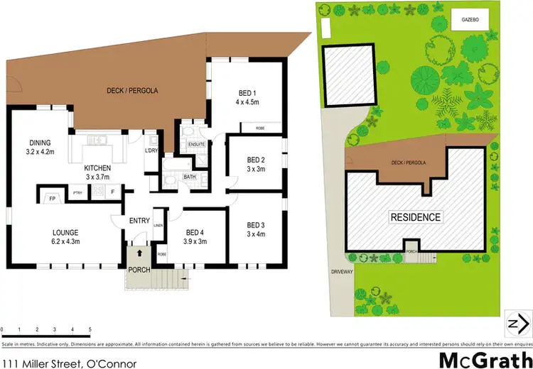 Floorplan of Homely house listing, 111 Miller Street, O'connor ACT 2602
