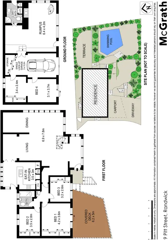 Floorplan of Homely house listing, 9 Pitt Street, Randwick NSW 2031