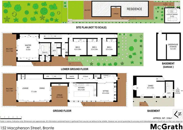 Floorplan of Homely house listing, 152 Macpherson Street, Bronte NSW 2024