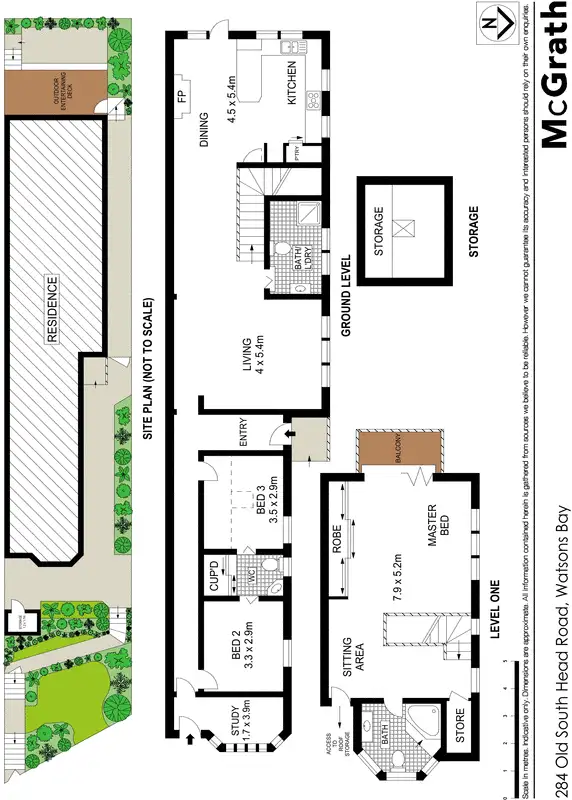 Floorplan of Homely house listing, 284 Old South Head Road, Watsons Bay NSW 2030