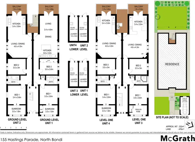 Floorplan of Homely house listing, 155 Hastings Parade, North Bondi NSW 2026