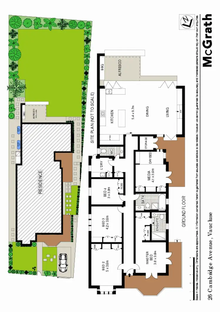 Floorplan of Homely house listing, 26 Cambridge Avenue, Vaucluse NSW 2030