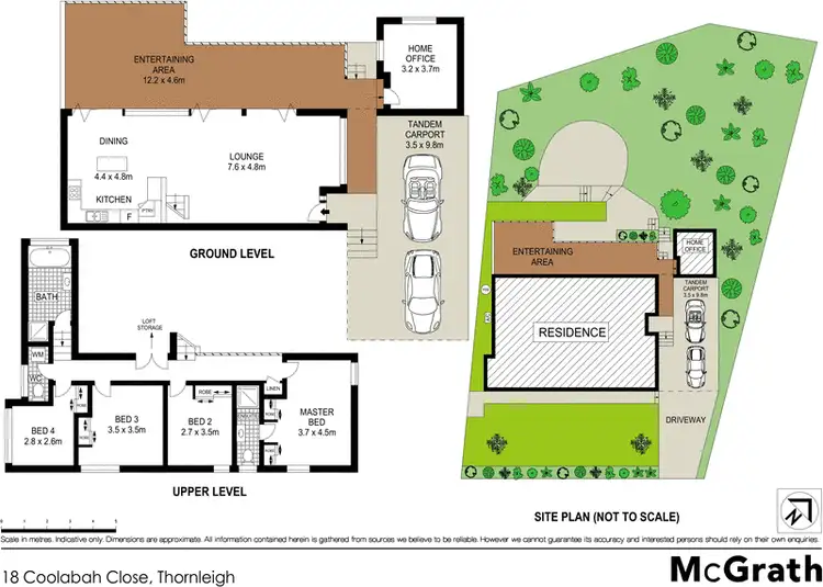 Floorplan of Homely house listing, 18 Coolabah Close, Thornleigh NSW 2120