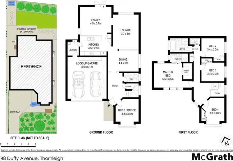 Floorplan of Homely house listing, 48 Duffy Avenue, Thornleigh NSW 2120