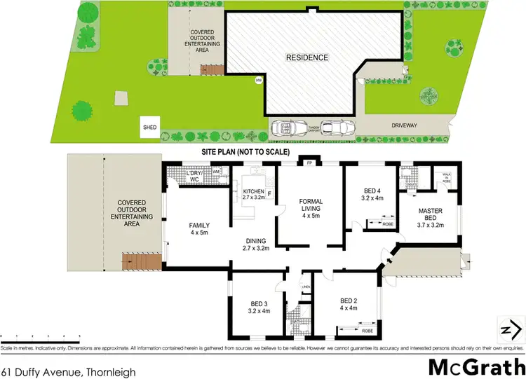 Floorplan of Homely house listing, 61 Duffy Avenue, Thornleigh NSW 2120