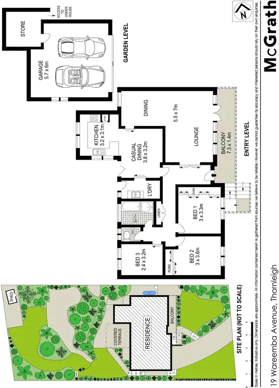 Floorplan of Homely house listing, 19 Wareemba Avenue, Thornleigh NSW 2120