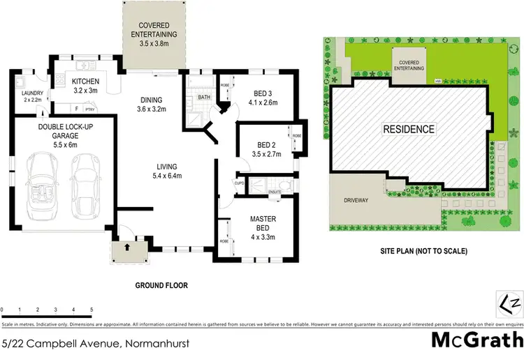 Floorplan of Homely villa listing, 5/22 Campbell Avenue, Normanhurst NSW 2076